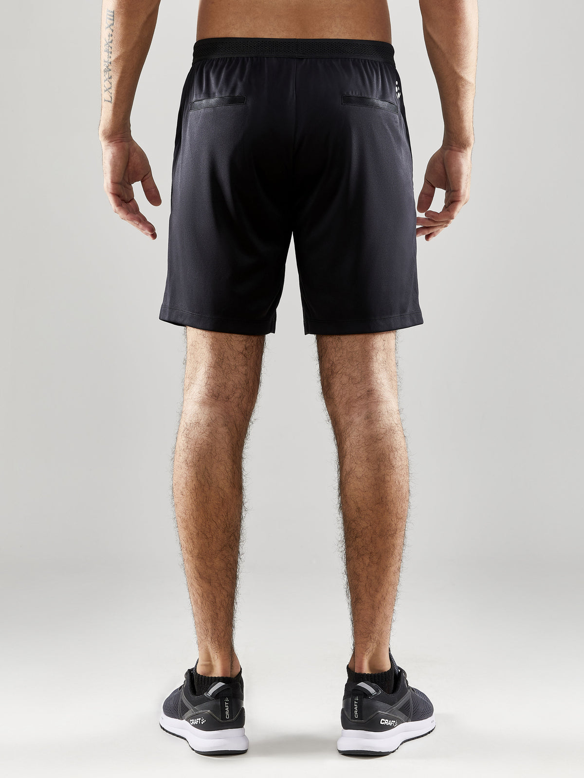 Craft Evolve Referee Shorts Herren in Schwarz, Detailansicht
