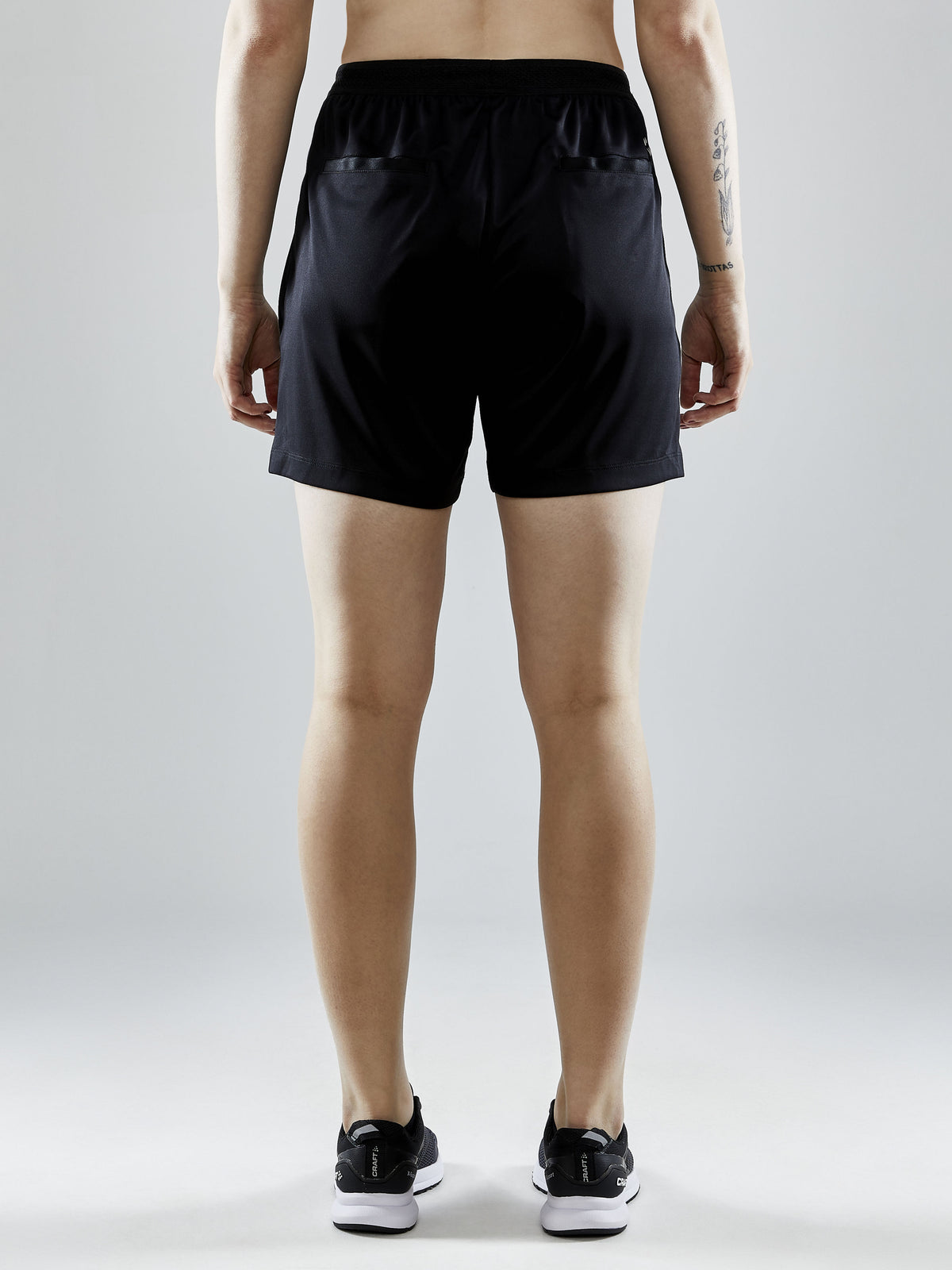 Craft Evolve Referee Shorts Damen in Schwarz, Detailansicht