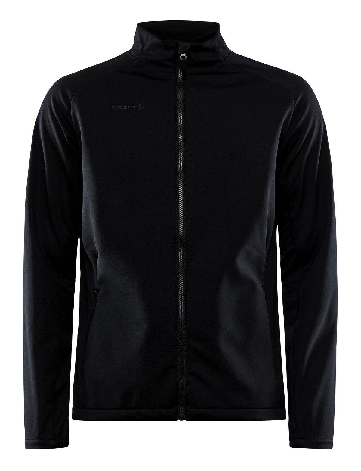 Craft CORE Explore Soft Shell Jacket Herren in Schwarz, Vorderansicht