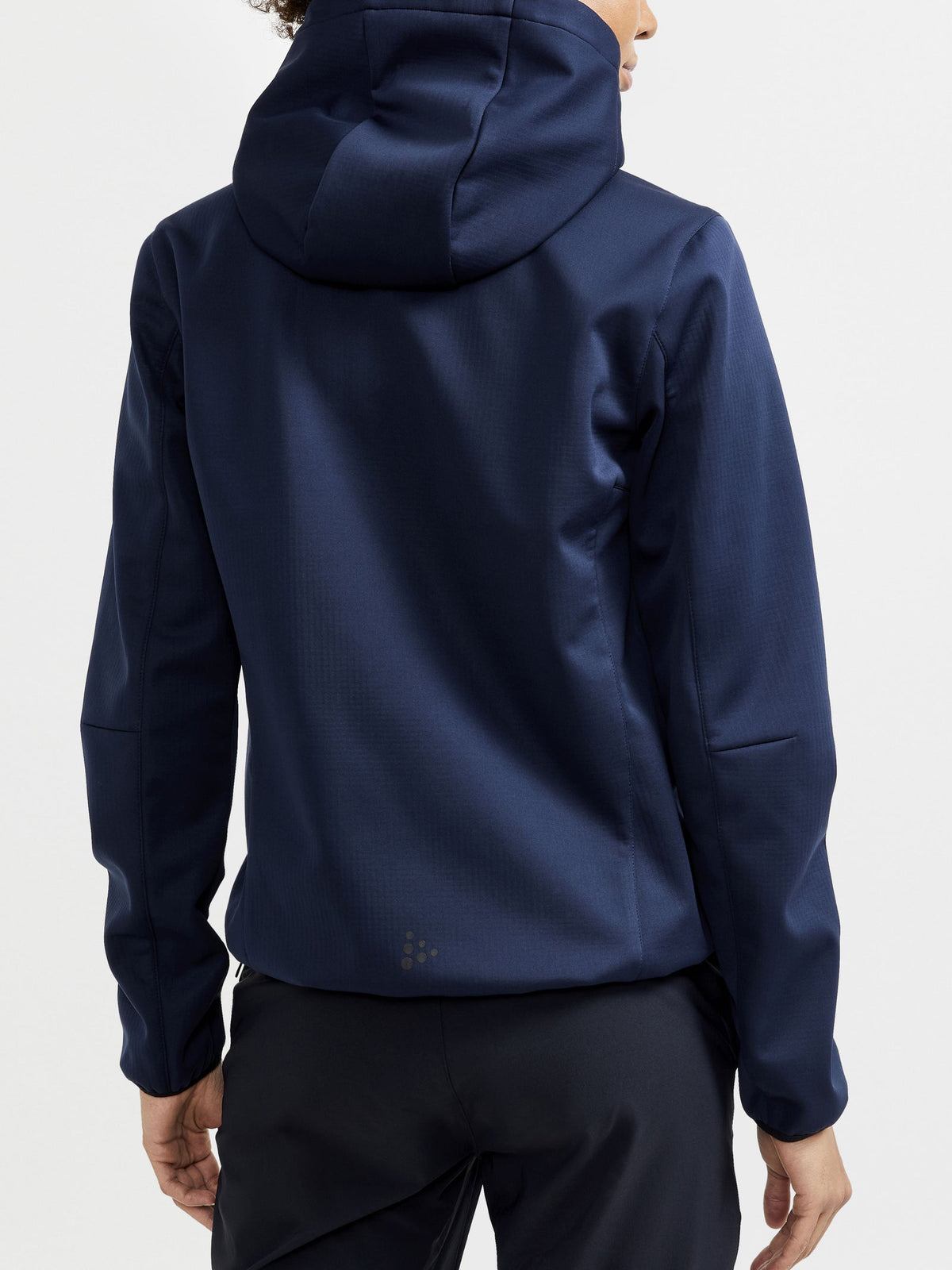 Craft ADV Explore Soft Shell Jacket Damen in Dunkelblau, Detailansicht