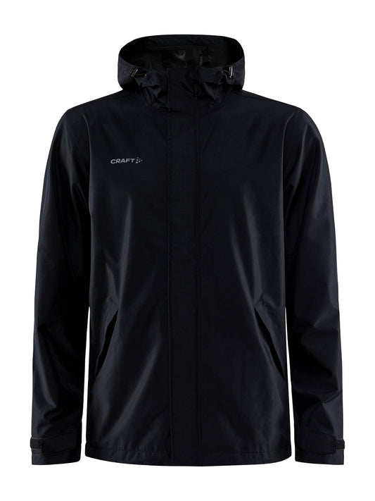 Craft CORE Explore Rain Set Herren in Schwarz, Rückansicht