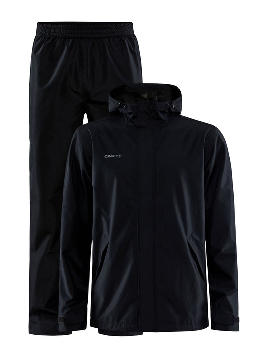 Craft CORE Explore Rain Set Herren in Schwarz, Vorderansicht