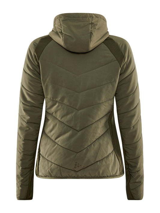 Craft ADV Explore Hybrid Jacket Damen in Oliv, Rückansicht