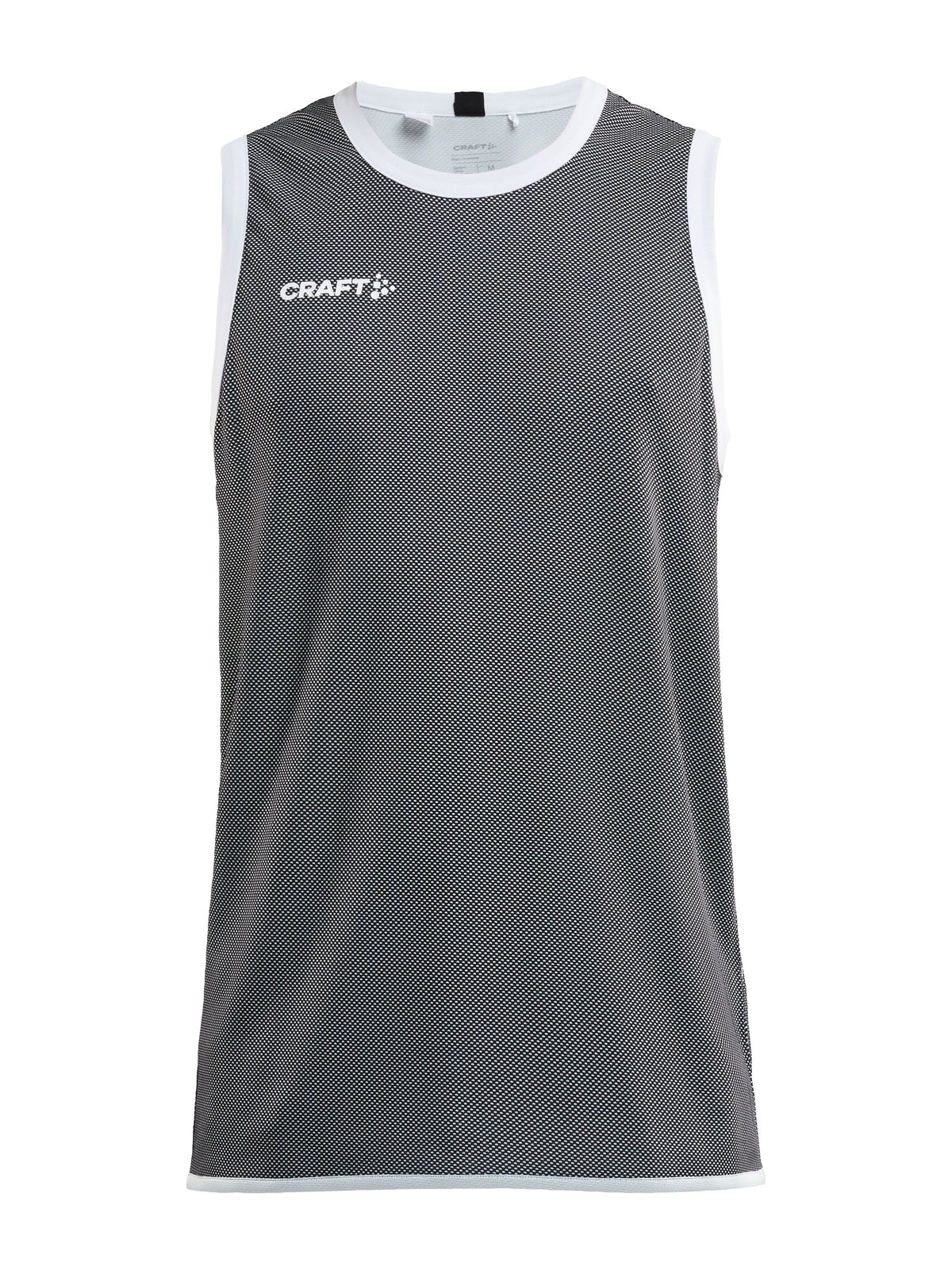 Craft Progress Reversible Basket Singlet Herren in Schwarz/Weiss, Vorderansicht