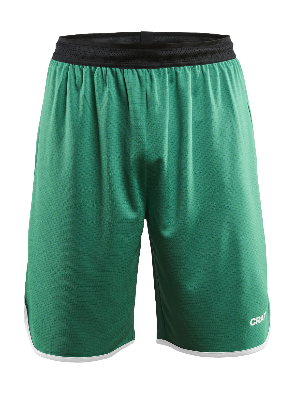 Craft Progress Basket Shorts Herren in Grün, Vorderansicht