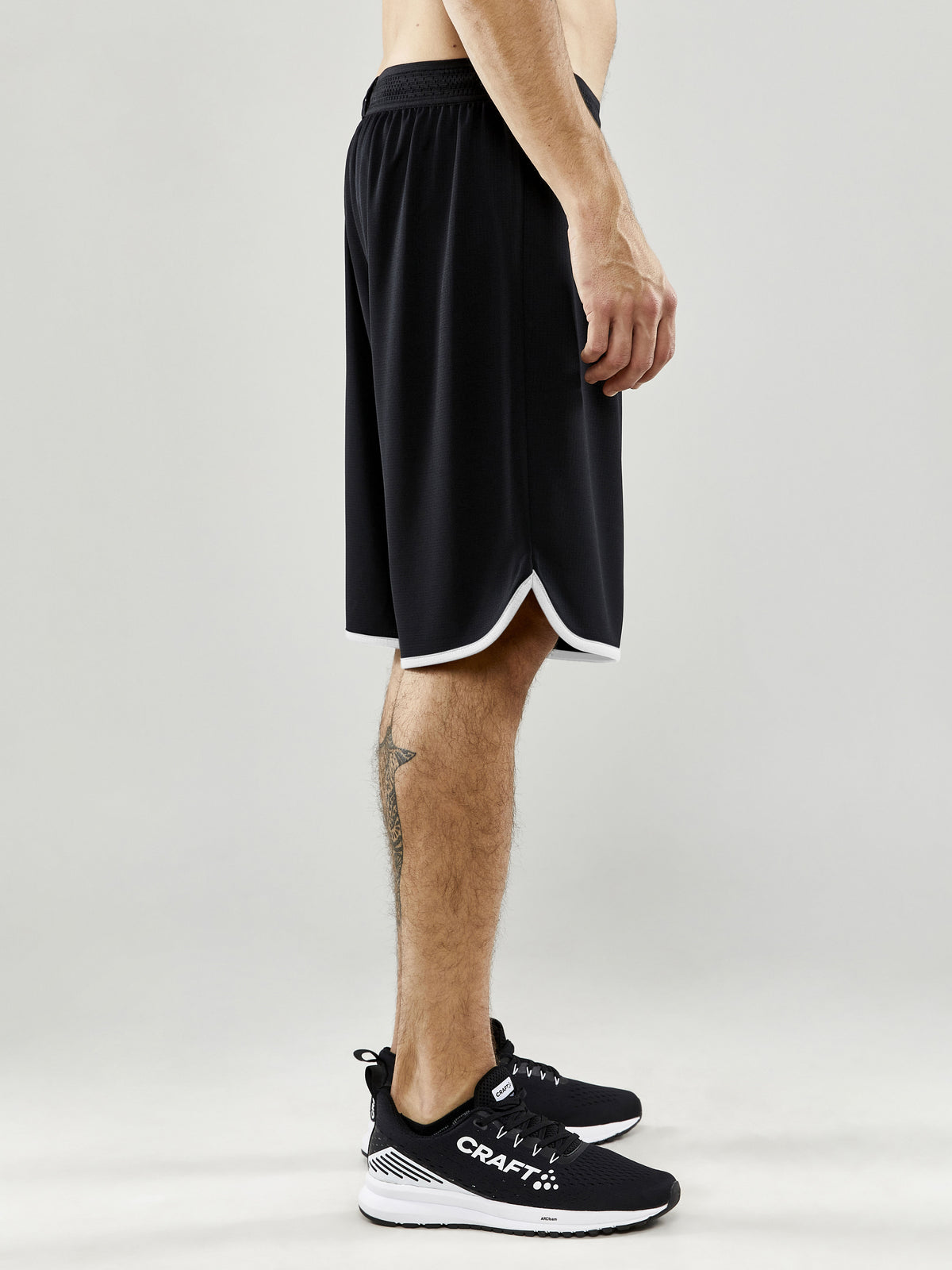Craft Progress Basket Shorts Herren in Schwarz, Detailansicht