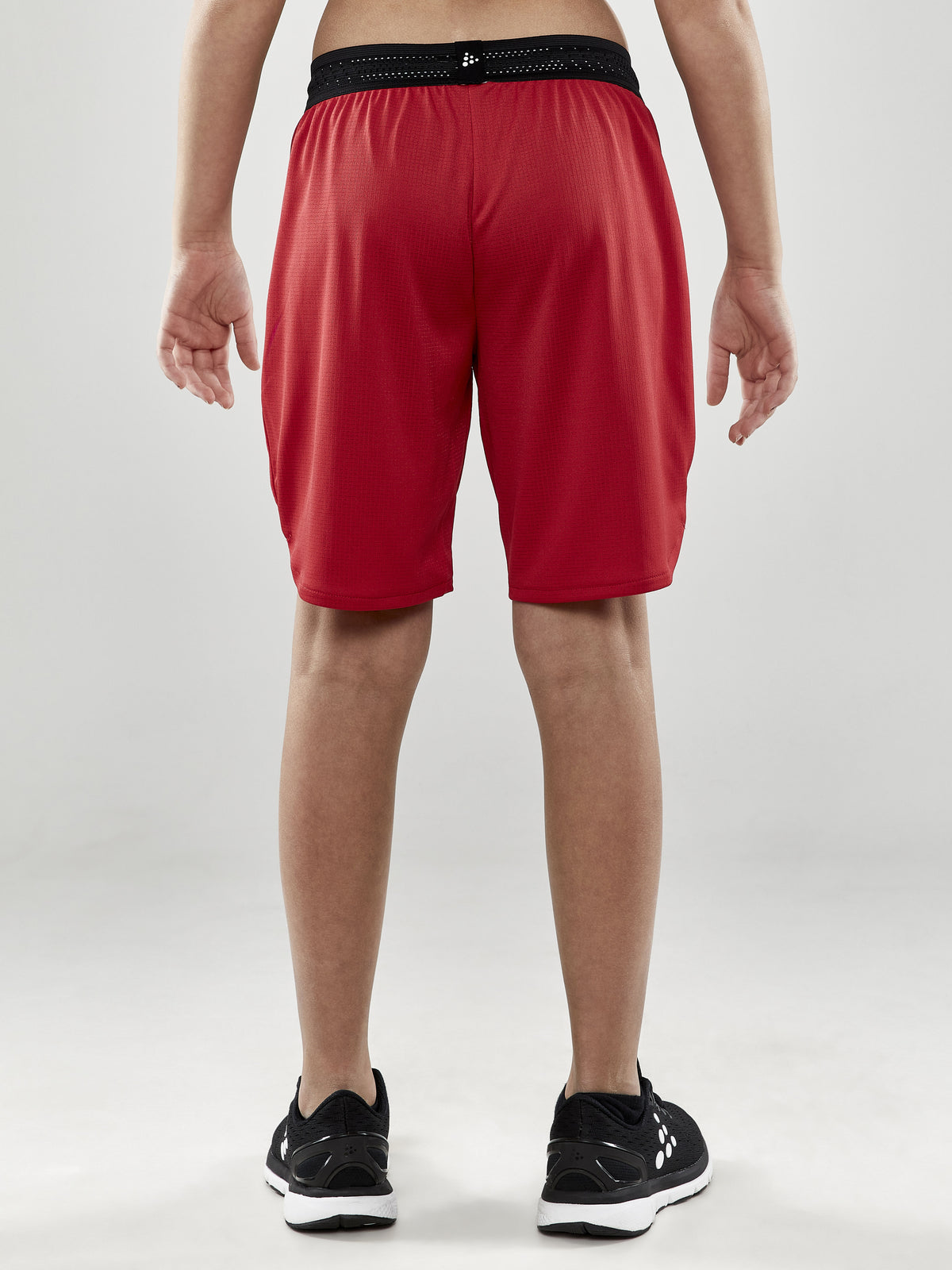 Craft Progress Basket Shorts Junior in Rot, Detailansicht
