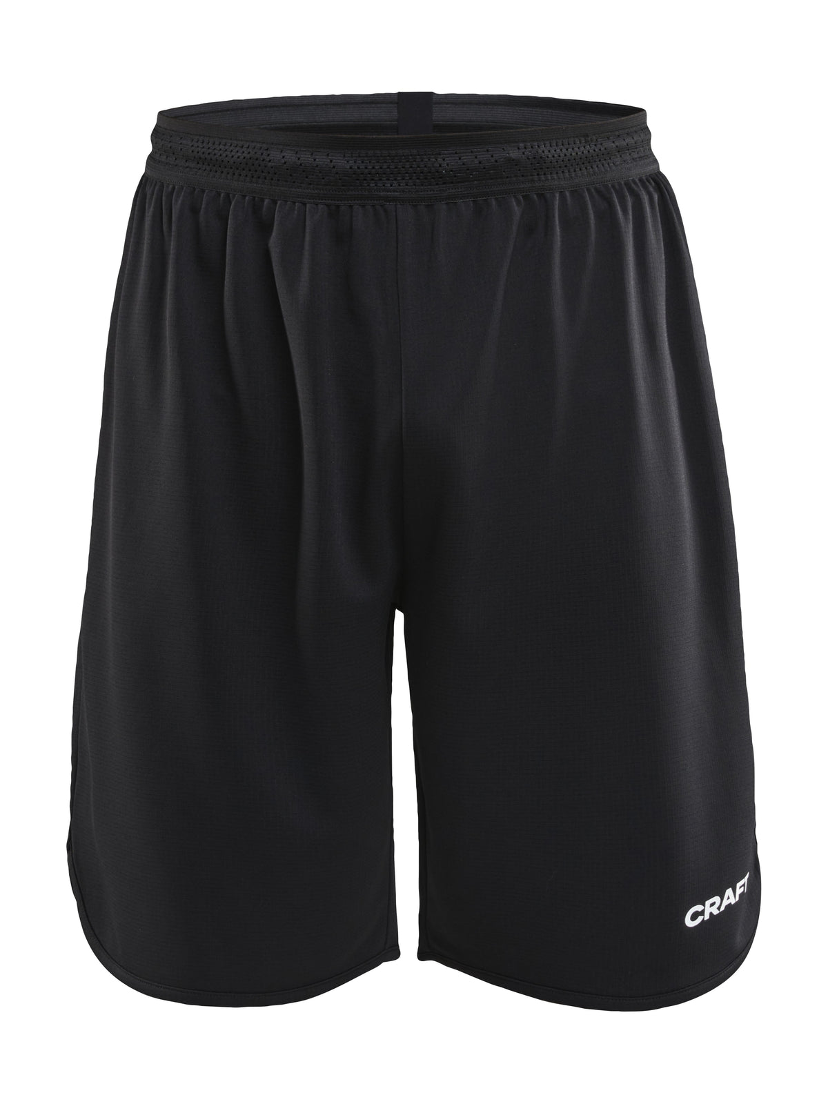 Craft Progress Basket Shorts Junior in Schwarz, Vorderansicht