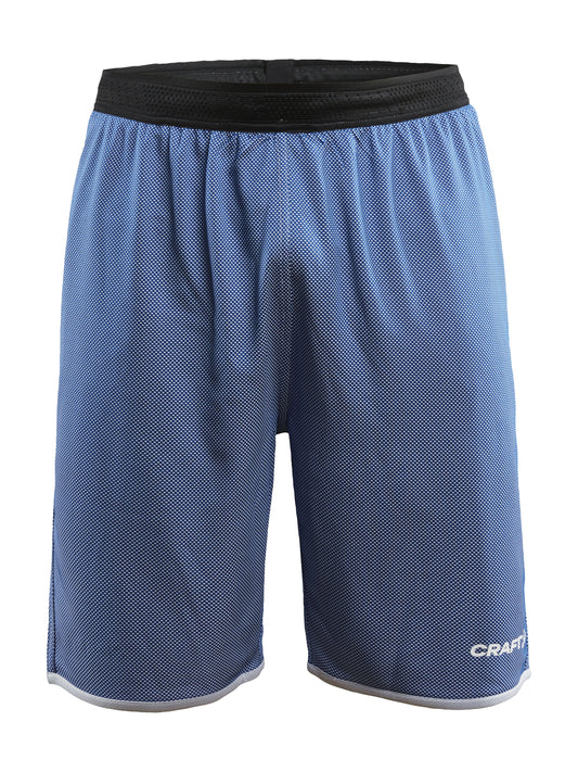 Craft Progress Reversible Basket Shorts Herren in Kobaltblau/Weiss, Vorderansicht