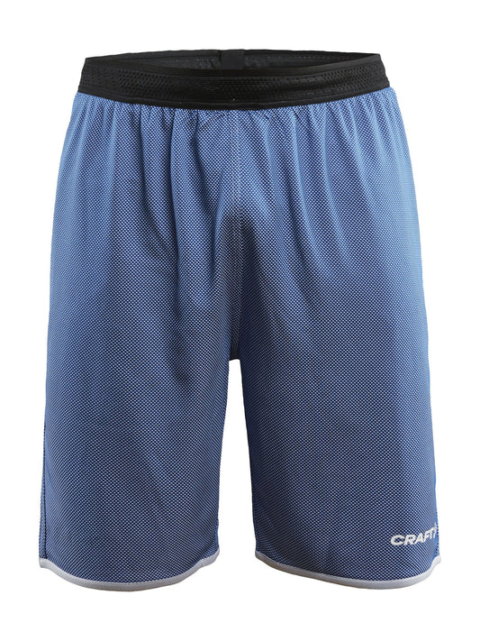 Craft Progress Reversible Basket Shorts Herren in Kobaltblau/Weiss, Vorderansicht