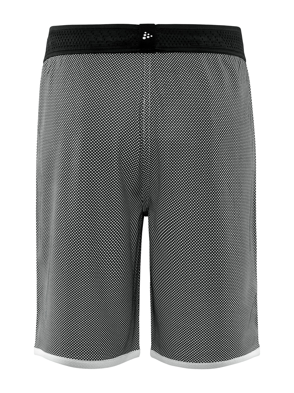 Craft Progress Reversible Basket Shorts Junior in Schwarz/Weiss, Rückansicht