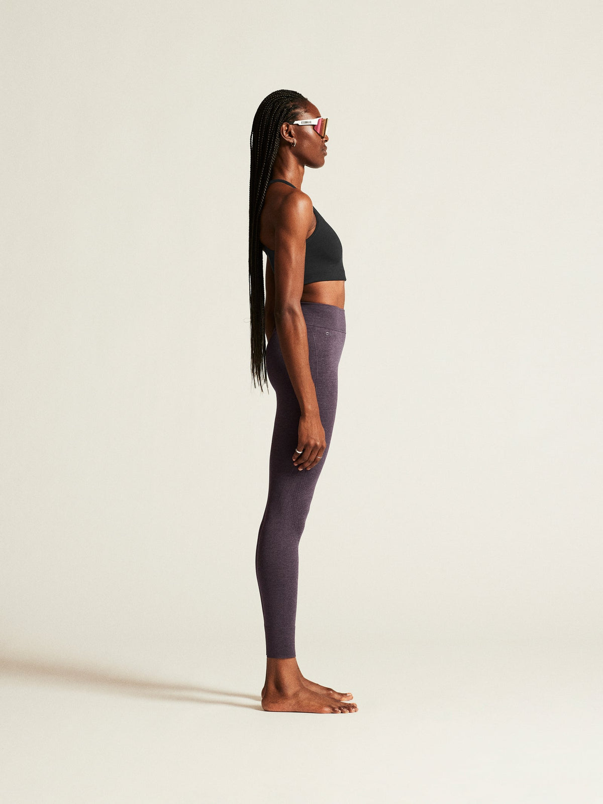 Craft CORE Dry Active Comfort Pant Damen in Violett, Detailansicht
