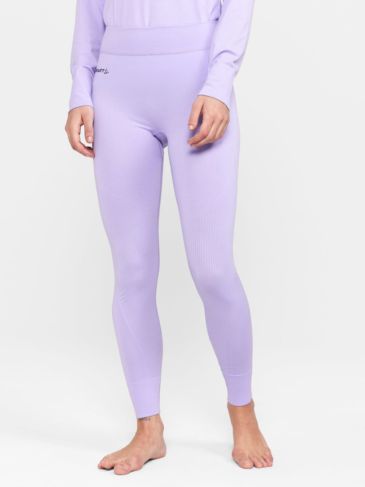 Craft CORE Dry Active Comfort Pant Damen in Lavendel, Detailansicht