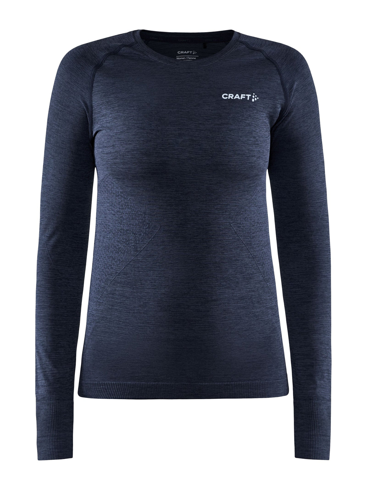 Craft CORE Dry Active Comfort LS Damen in Dunkelblau, Vorderansicht