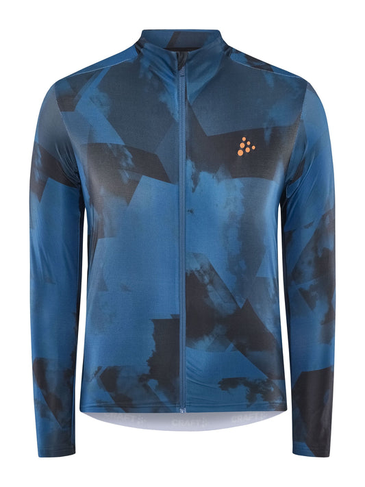 Craft CORE Bike Essence LS Jersey Herren in Blau, Vorderansicht