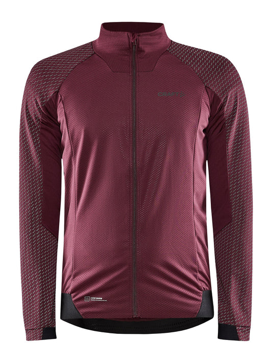 Craft ADV Bike SubZ Lumen Jacket Herren in Rot, Vorderansicht