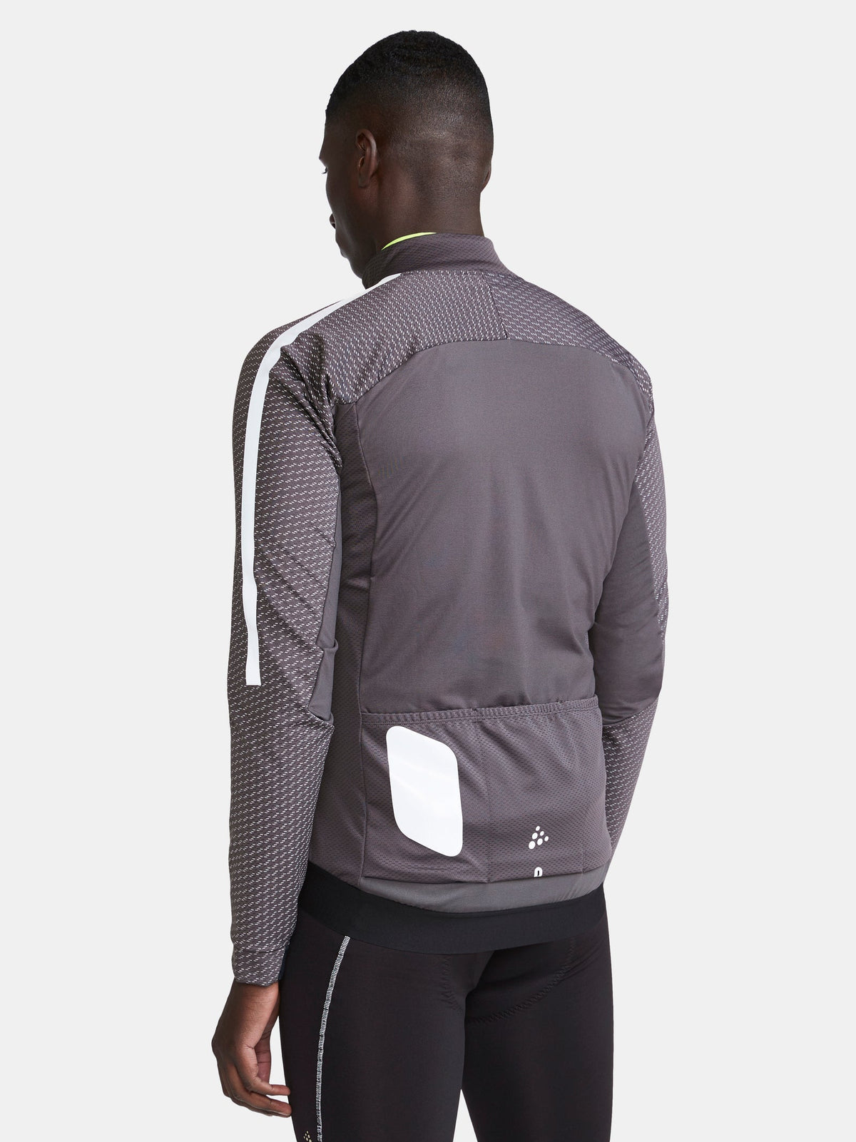 Craft ADV Bike SubZ Lumen Jacket Herren in Granitgrau, Detailansicht