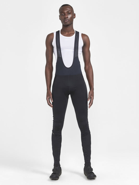 Craft ADV Bike SubZ Lumen Bib Tights Herren in Schwarz, Detailansicht