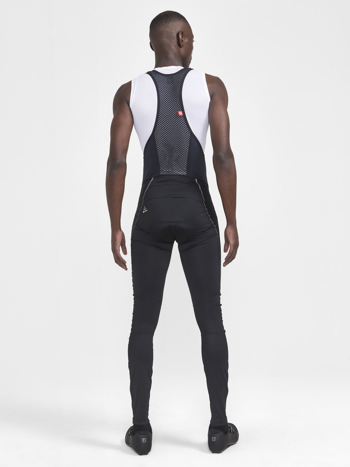 Craft ADV Bike SubZ Lumen Bib Tights Herren in Schwarz, Detailansicht
