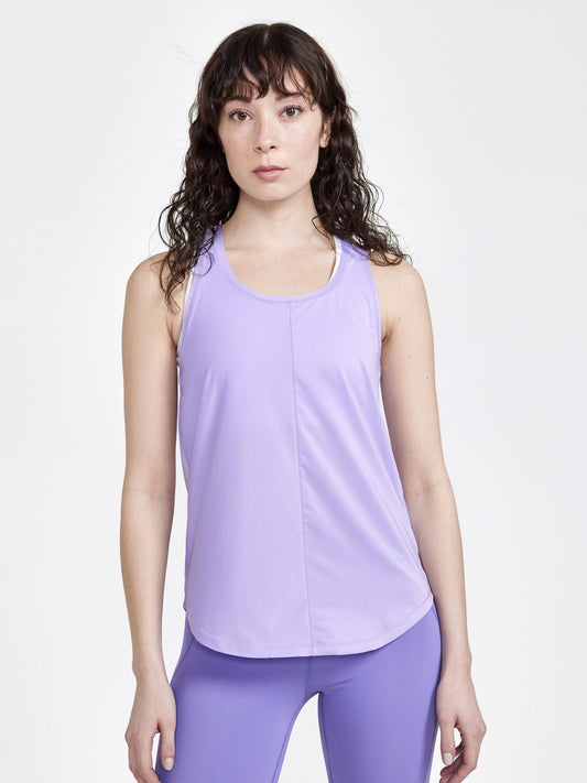 Craft CORE Essence Singlet Damen in Lavendel, Detailansicht
