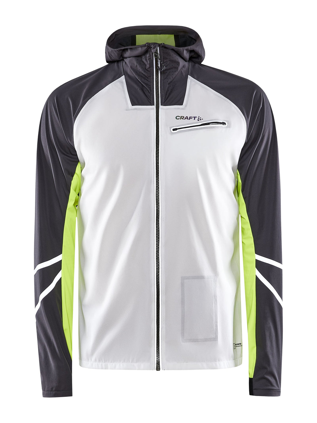 Craft PRO Hydro Lumen Jacket 2 Herren in Weiss, Vorderansicht