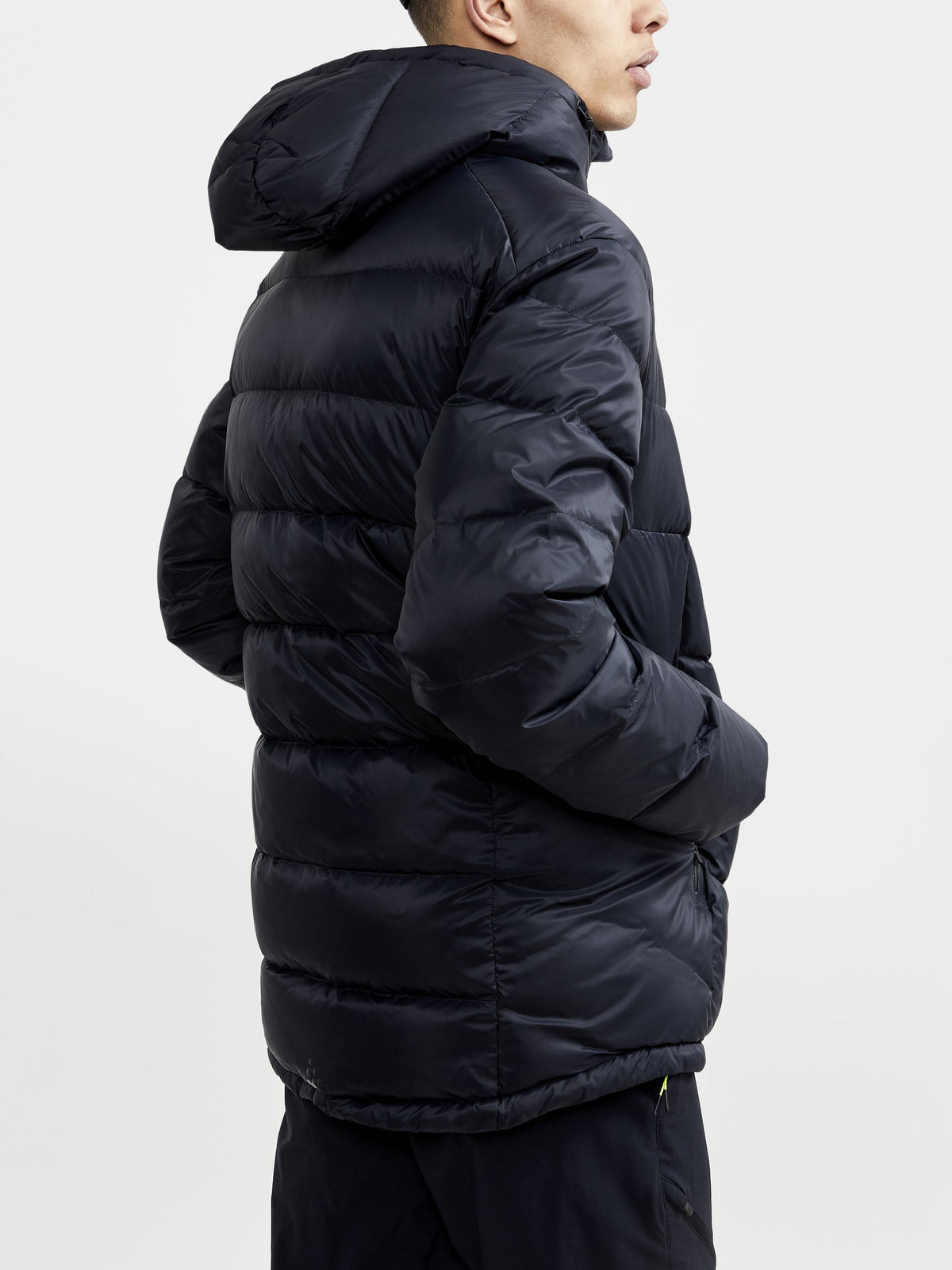 Craft ADV Explore Down Jacket Herren in Schwarz, Detailansicht