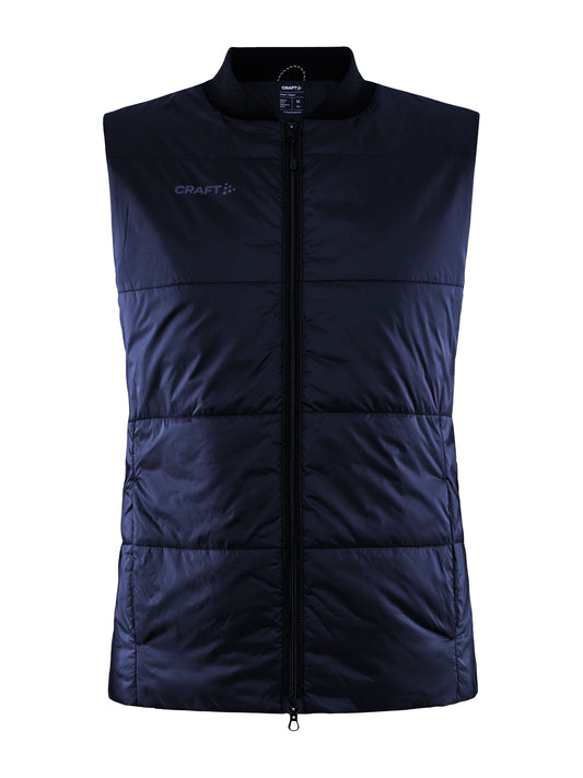Craft CORE Light Padded Vest Damen in Dunkelblau, Vorderansicht