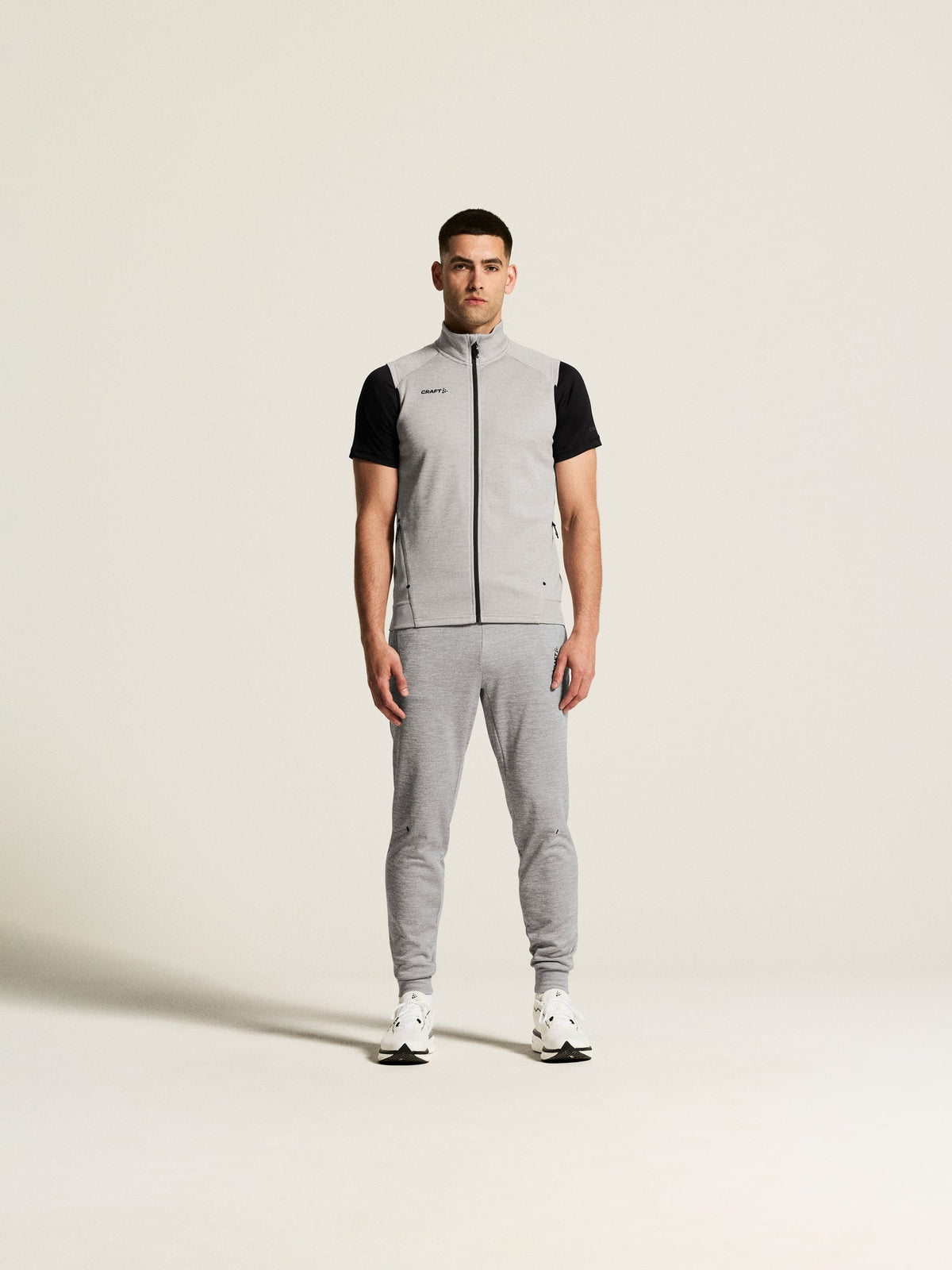 Craft ADV Unify Vest Herren in Grau meliert, Detailansicht
