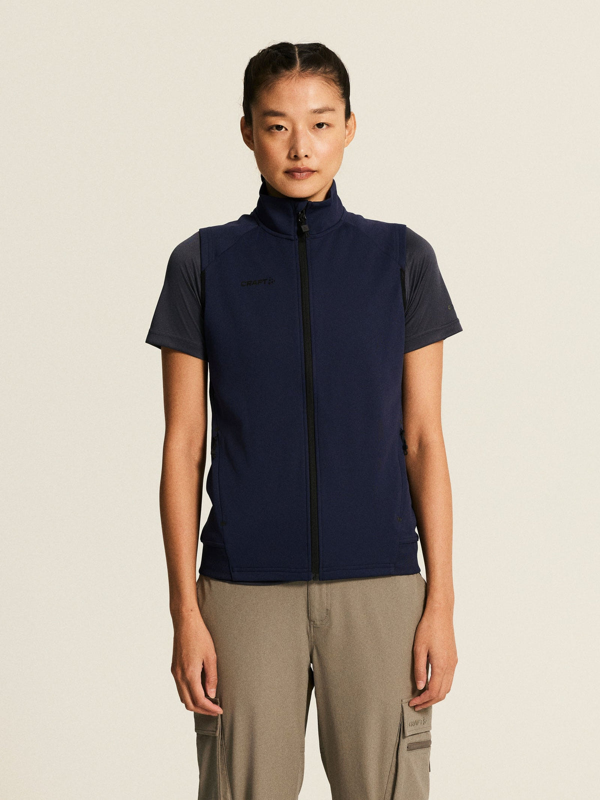 Craft ADV Unify Vest Damen in Navy, Detailansicht
