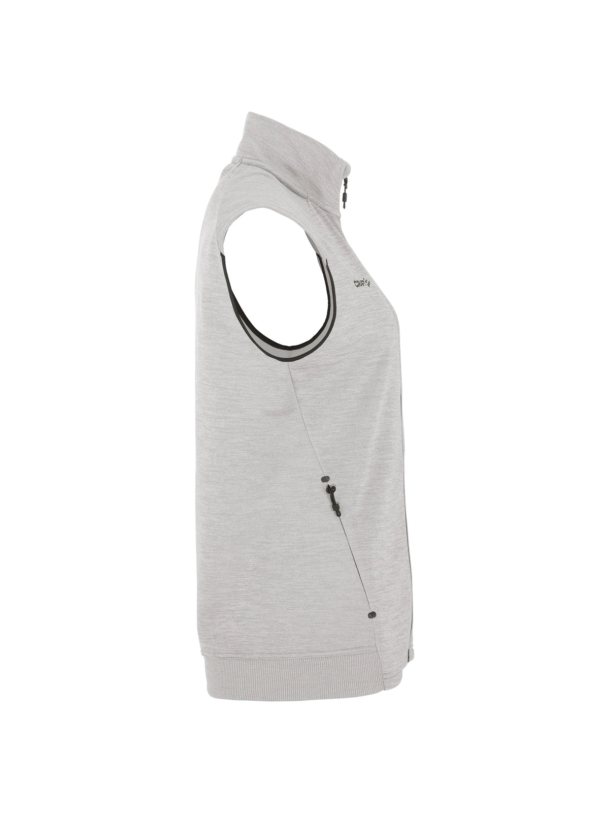 Craft ADV Unify Vest Damen in Grau meliert, Seitenansicht rechts