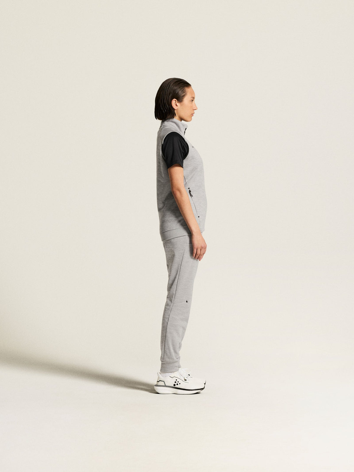 Craft ADV Unify Vest Damen in Grau meliert, Detailansicht