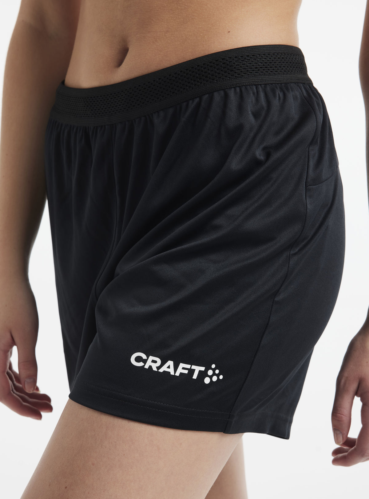 Craft Progress 2.0 Short Shorts Damen in Schwarz, Detailansicht