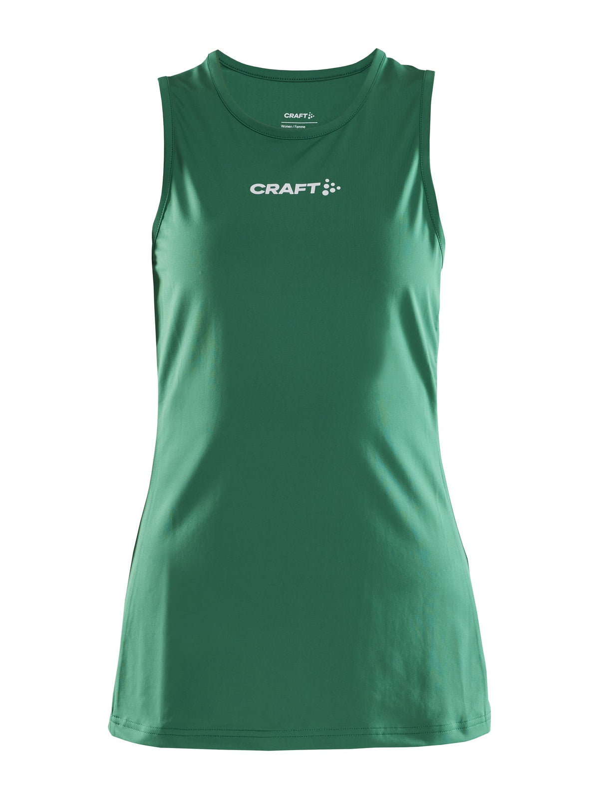 Craft Rush Slim Singlet Damen in Grün, Vorderansicht
