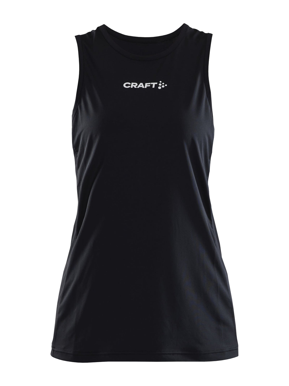 Craft Rush Slim Singlet Damen in Schwarz, Vorderansicht