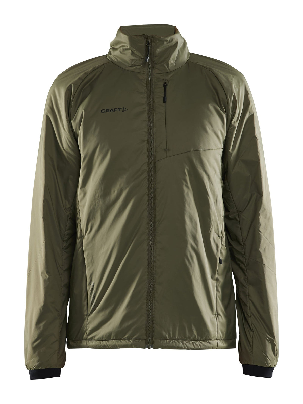 Craft CORE Light Padded Jacket Herren in Oliv, Vorderansicht