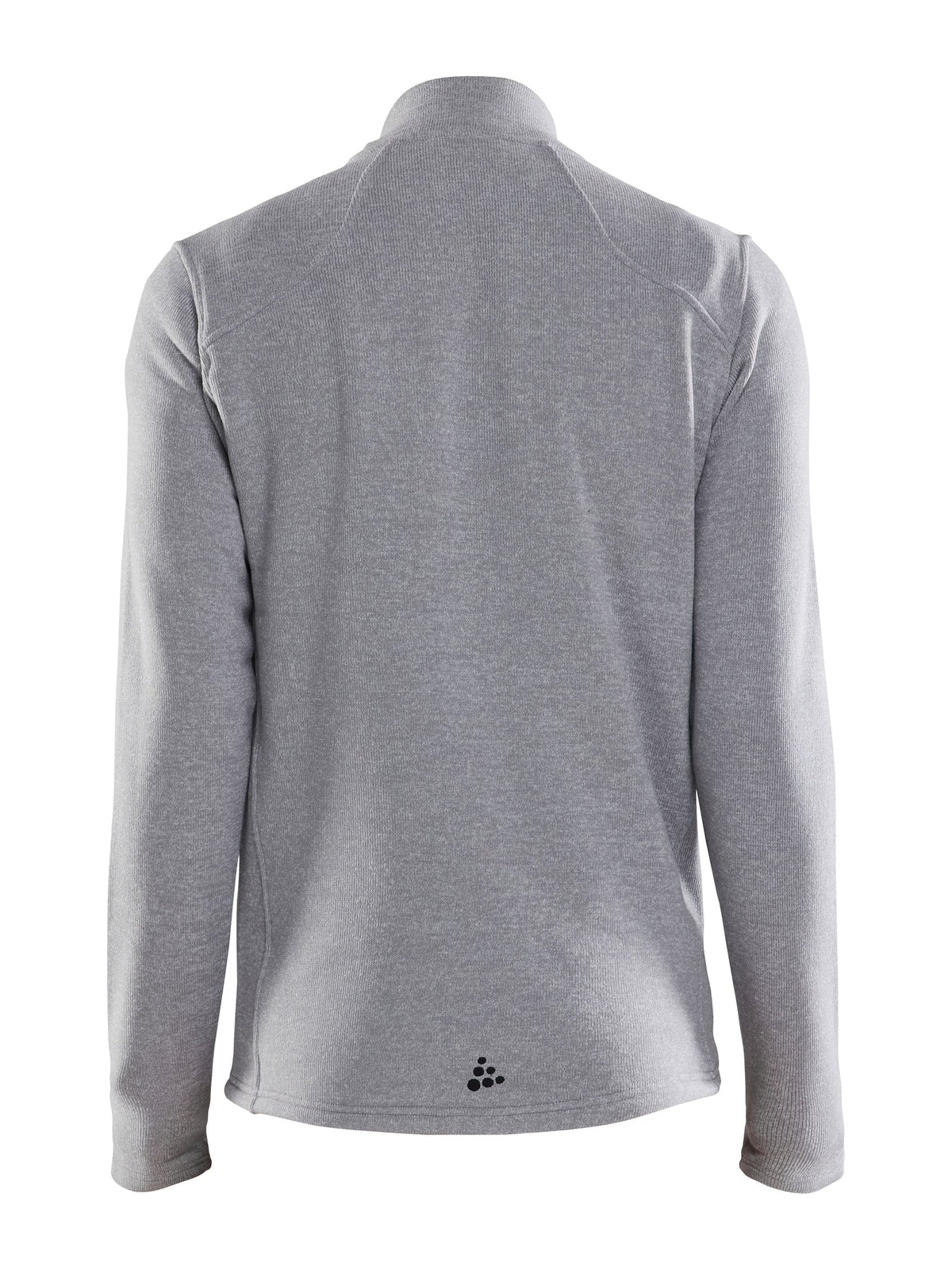 Craft ADV Explore Heavy Fleece Jacket Herren in Grau meliert/Schwarz, Rückansicht