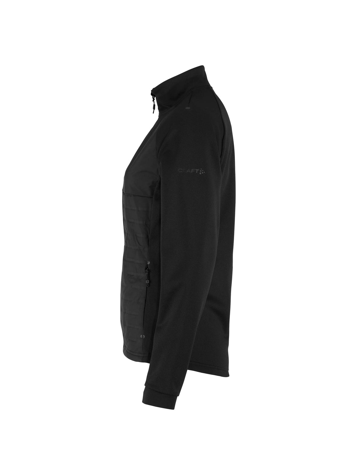 Craft ADV Unify Hybrid Jacket Damen in Schwarz, Seitenansicht links