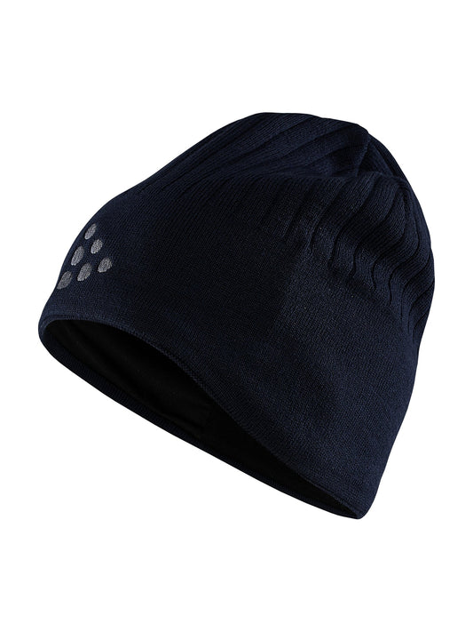 Craft ADV Windblock Knit Hat in Dunkelblau, Vorderansicht