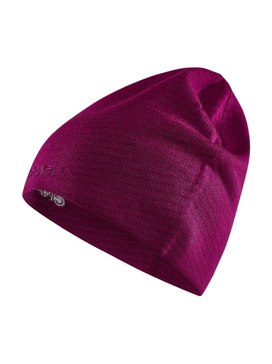 Craft CORE Race Knit Hat in Pink, Vorderansicht