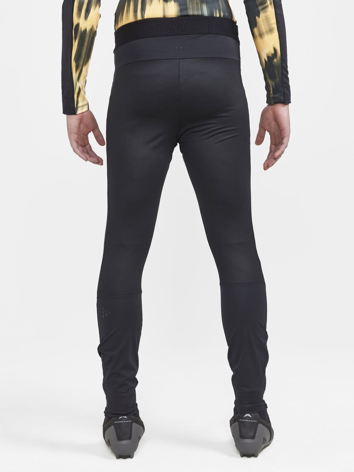 Craft PRO Nordic Race Wind Tights Herren in Schwarz, Detailansicht