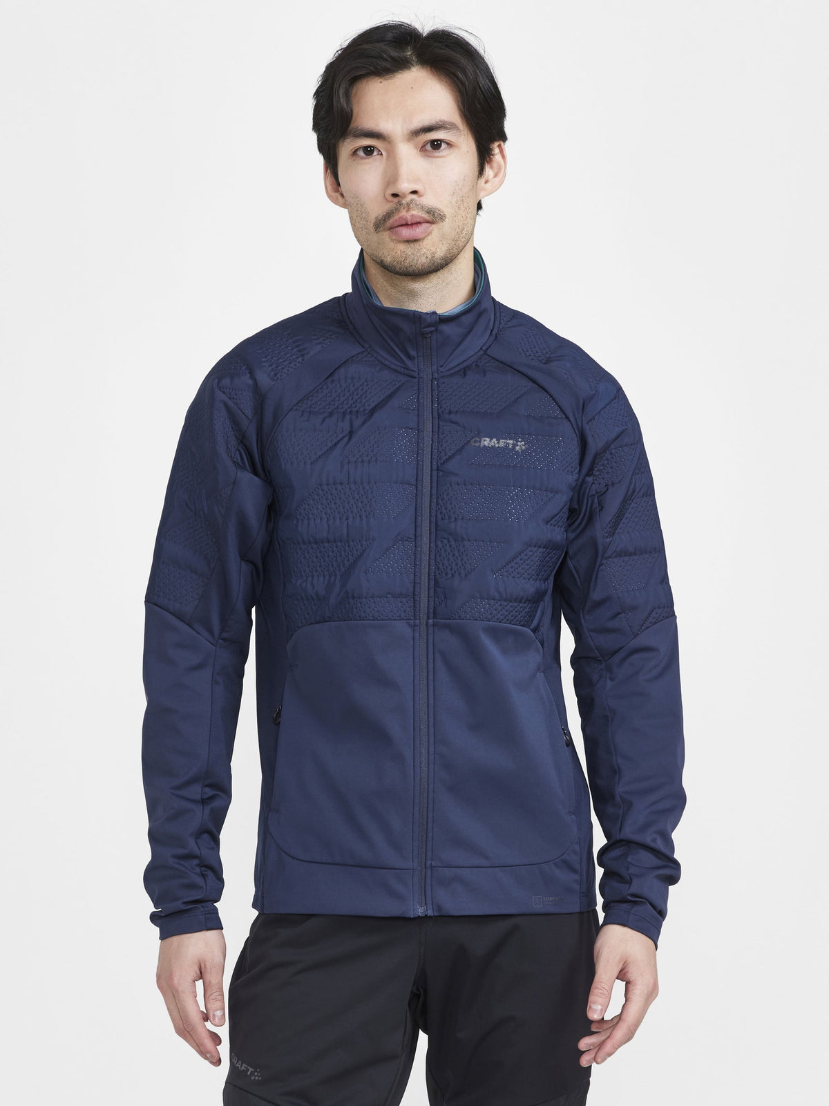Craft ADV Nordic Training Speed Jacket Herren in Dunkelblau, Detailansicht