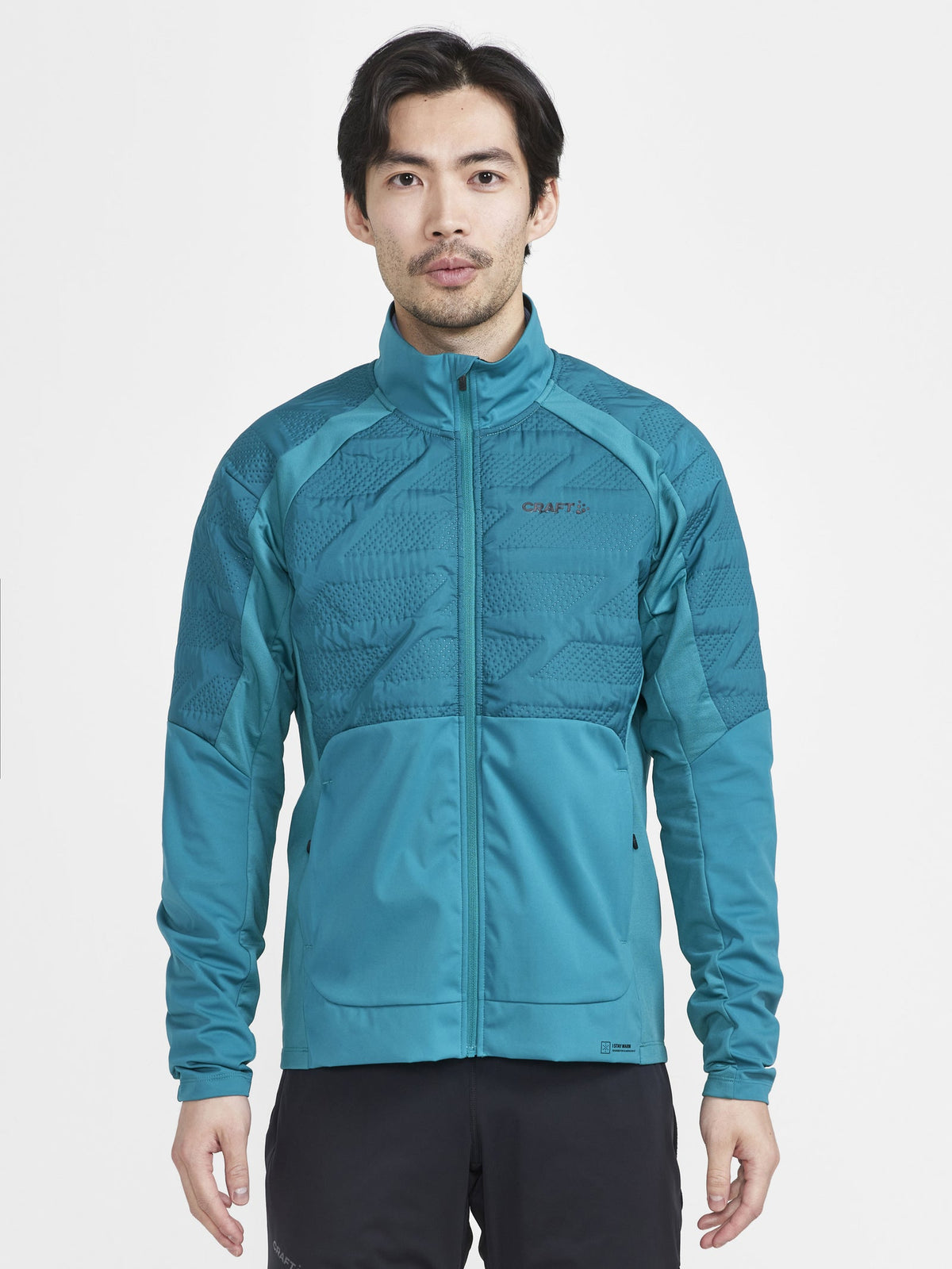 Craft ADV Nordic Training Speed Jacket Herren in Petrol, Detailansicht