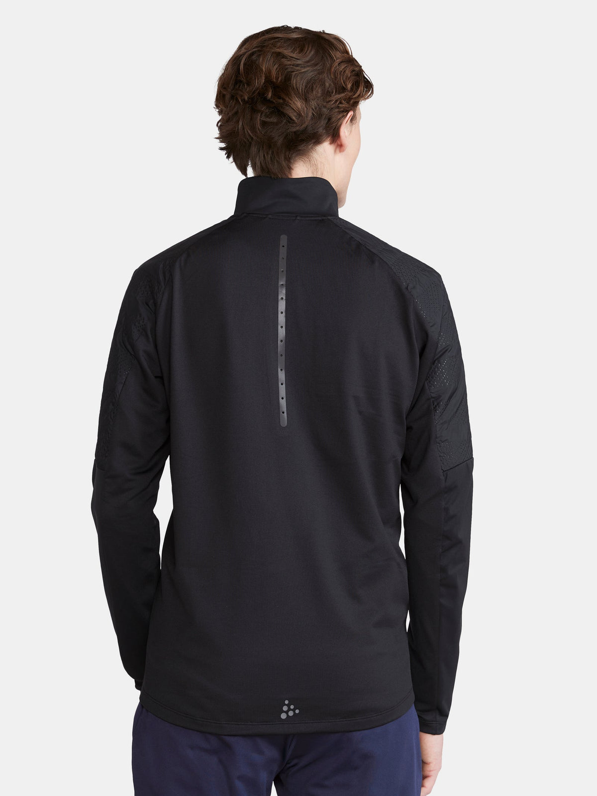 Craft ADV Nordic Training Speed Jacket Herren in Schwarz, Detailansicht