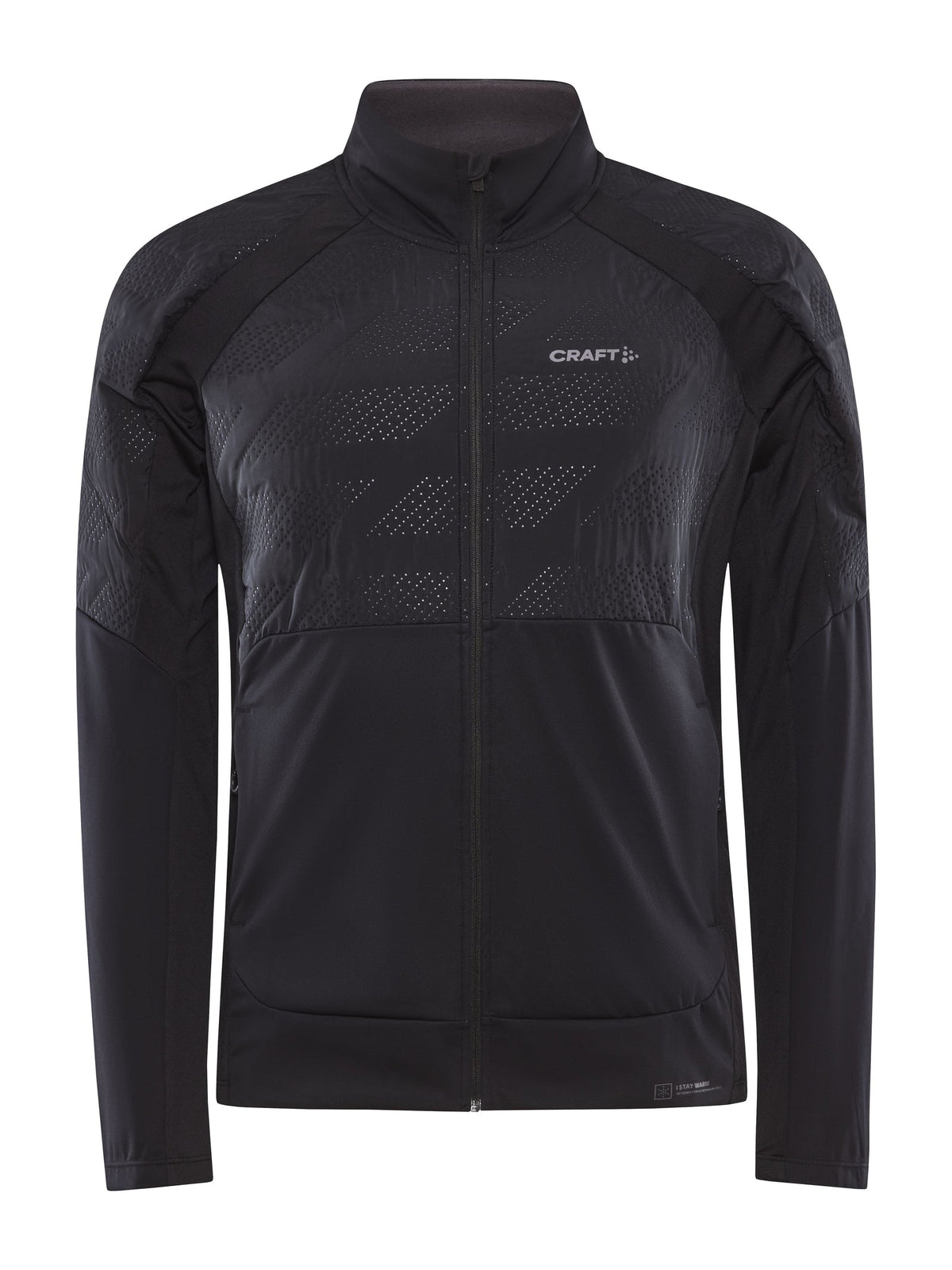 Craft ADV Nordic Training Speed Jacket Herren in Schwarz, Vorderansicht