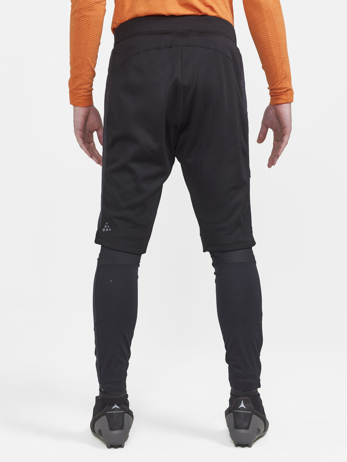 Craft CORE Nordic Training Insulate Shorts Herren in Schwarz, Detailansicht