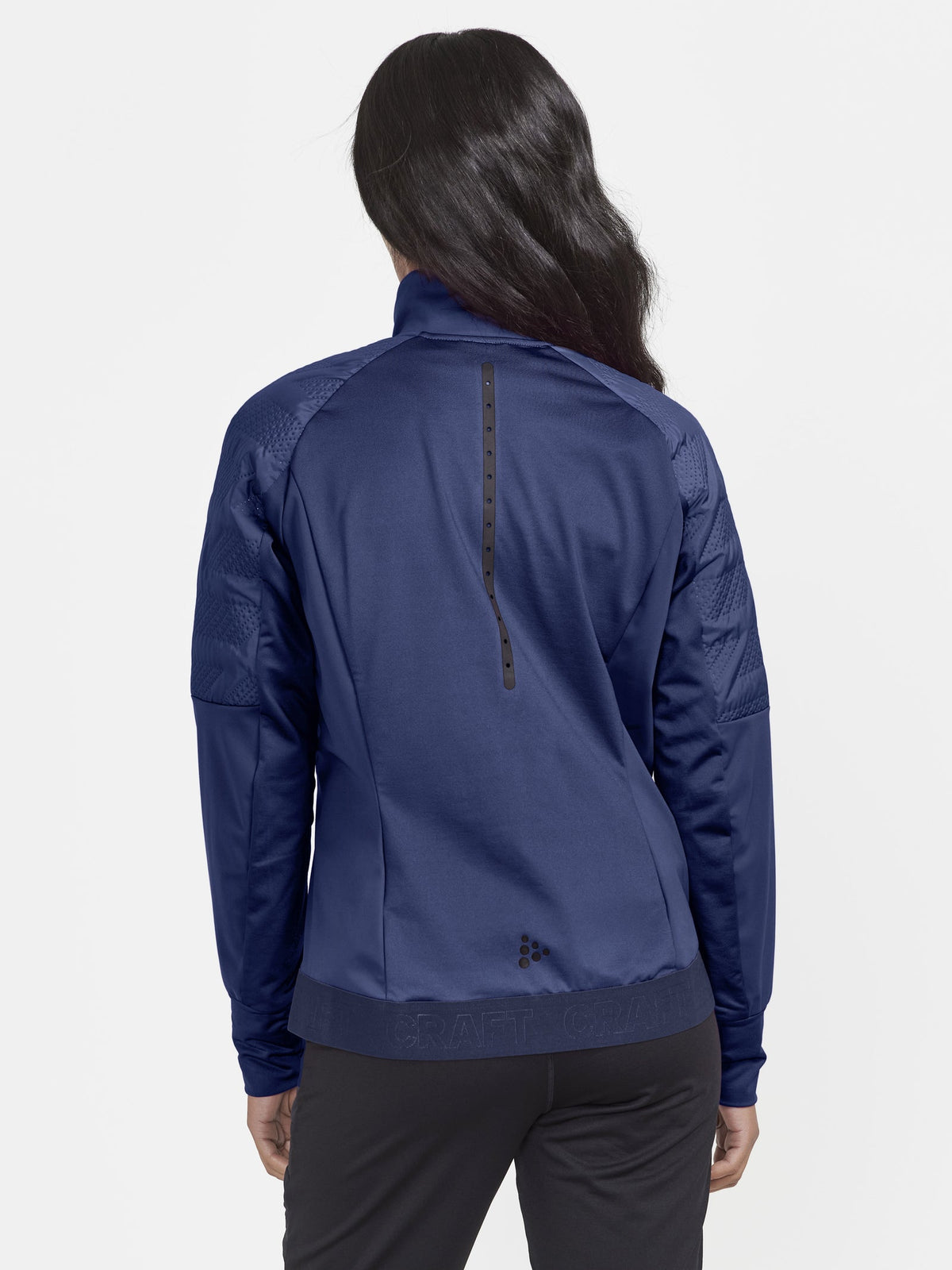 Craft ADV Nordic Training Speed Jacket Damen in Dunkelblau, Detailansicht
