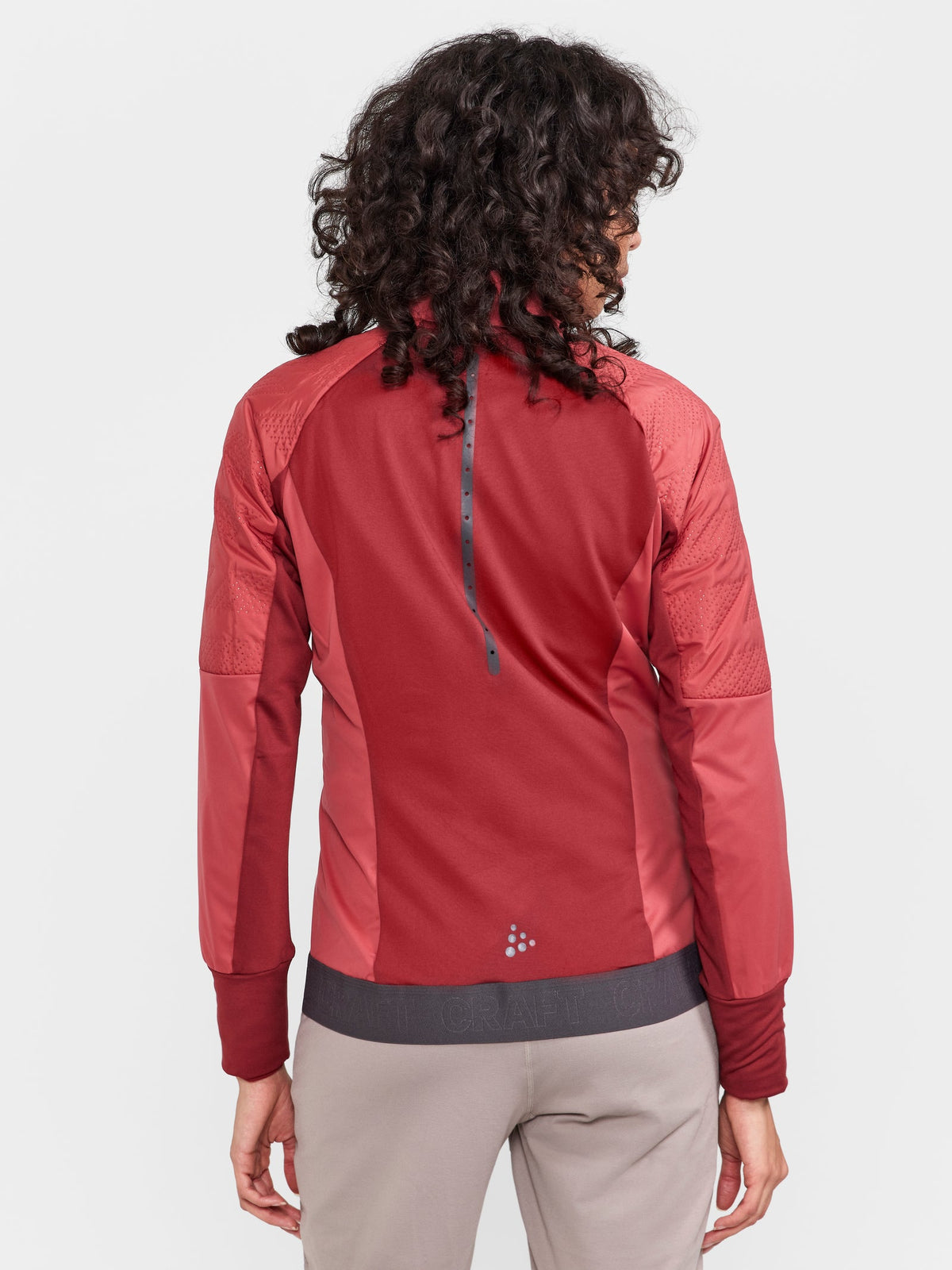 Craft ADV Nordic Training Speed Jacket Damen in Rot, Detailansicht