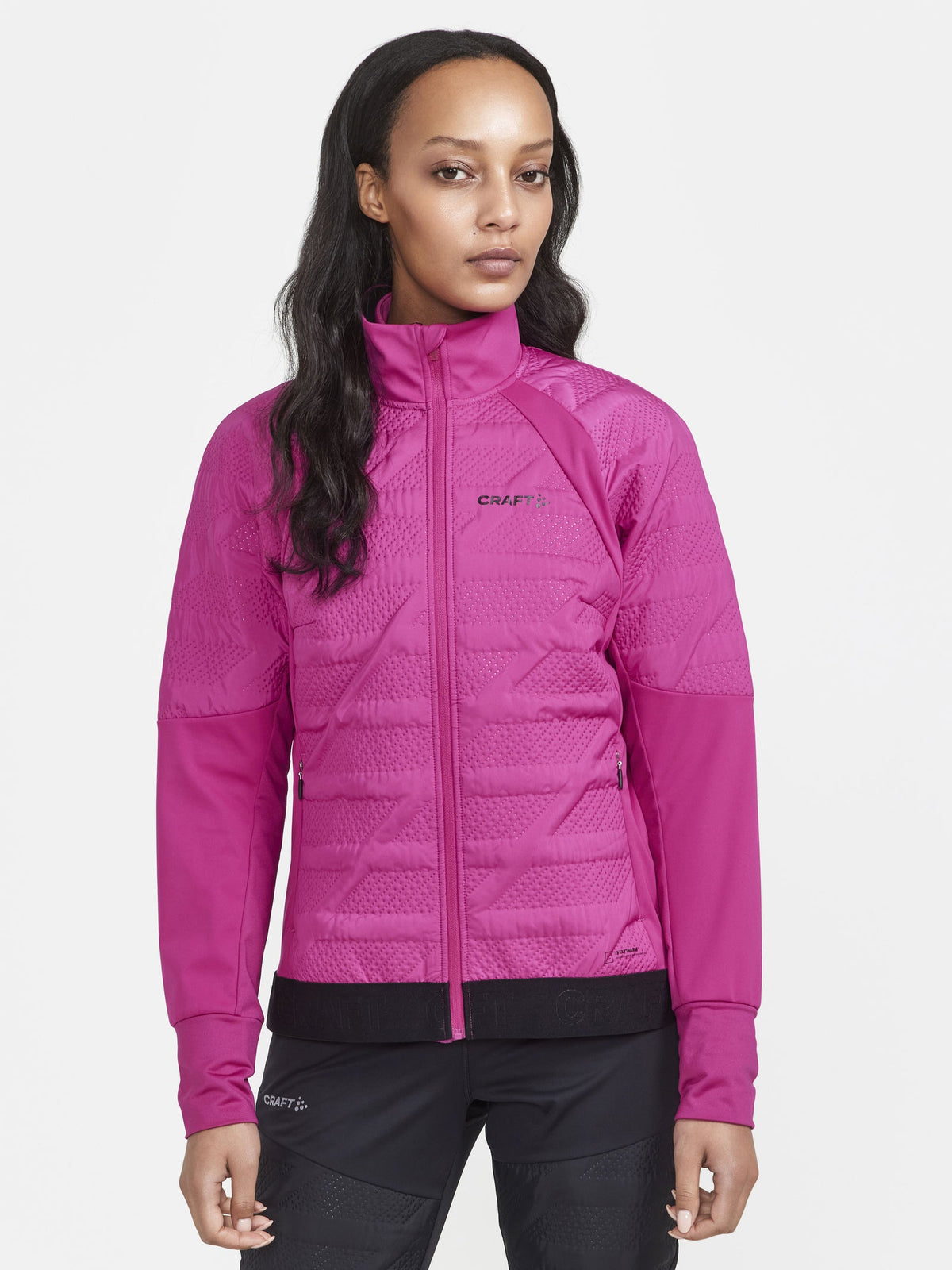 Craft ADV Nordic Training Speed Jacket Damen in Pink, Detailansicht