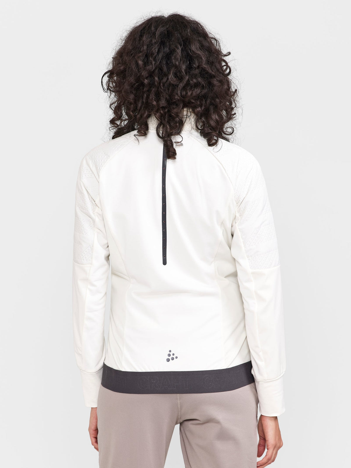 Craft ADV Nordic Training Speed Jacket Damen in Naturweiss, Detailansicht