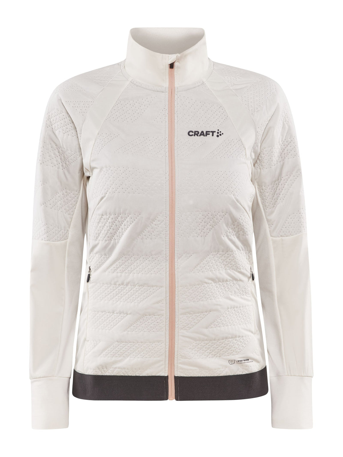 Craft ADV Nordic Training Speed Jacket Damen in Naturweiss, Vorderansicht